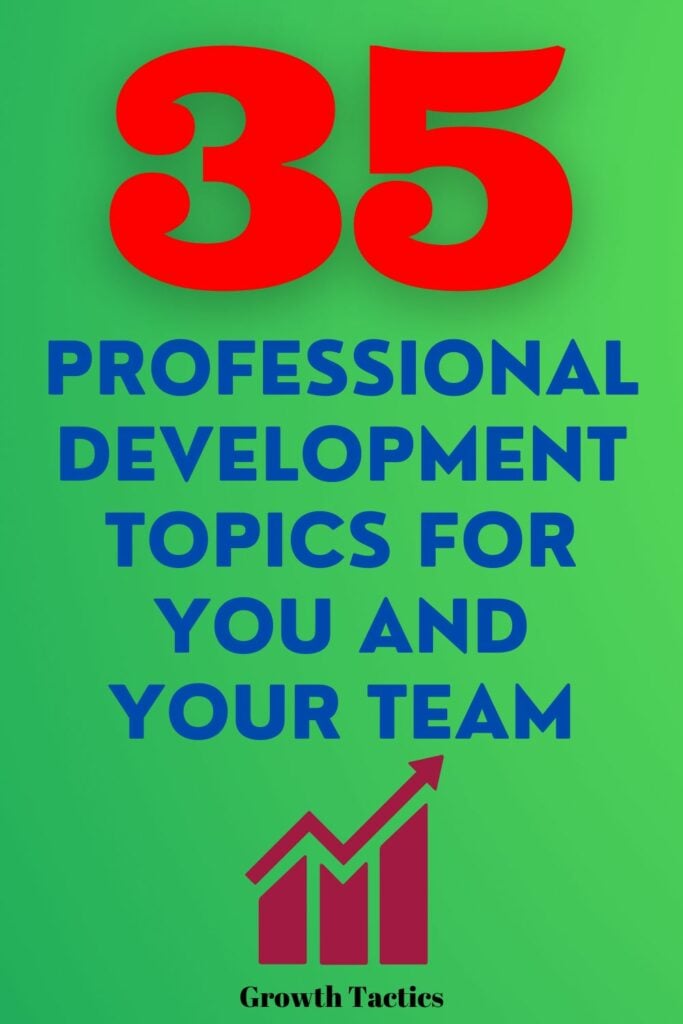 professional development topics