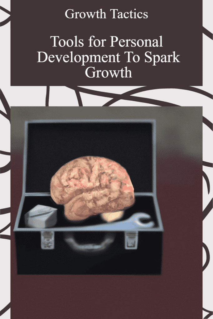 Tools for personal development pin.
