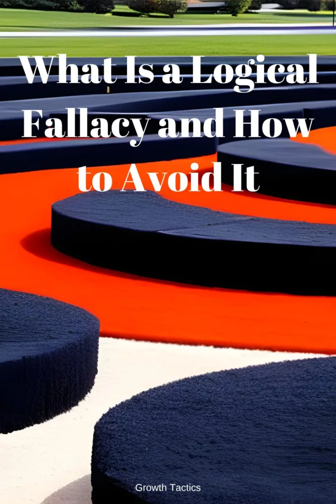 logical fallacy pin