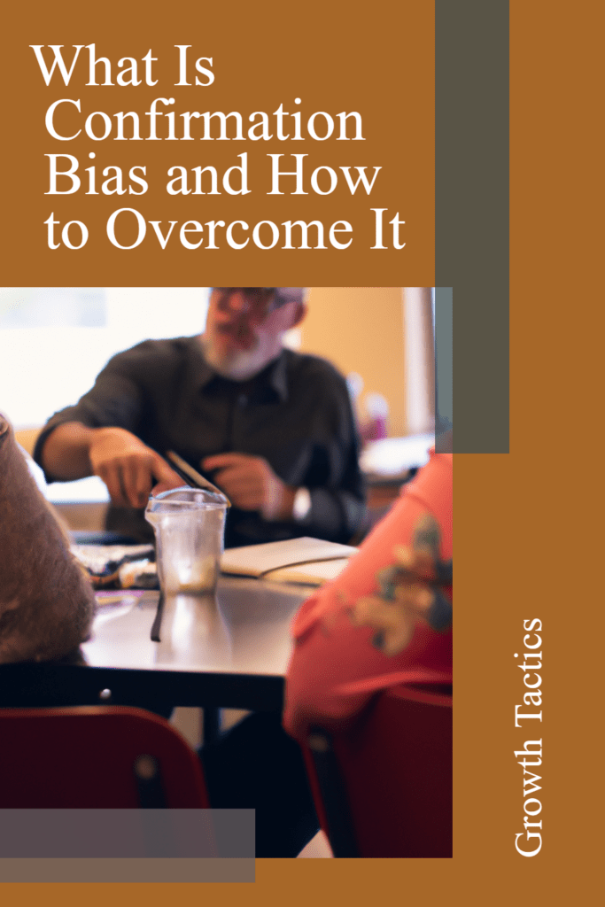 confirmation bias pin