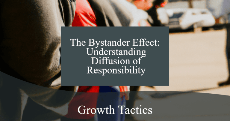 The Bystander Effect: Understanding Diffusion of Responsibility