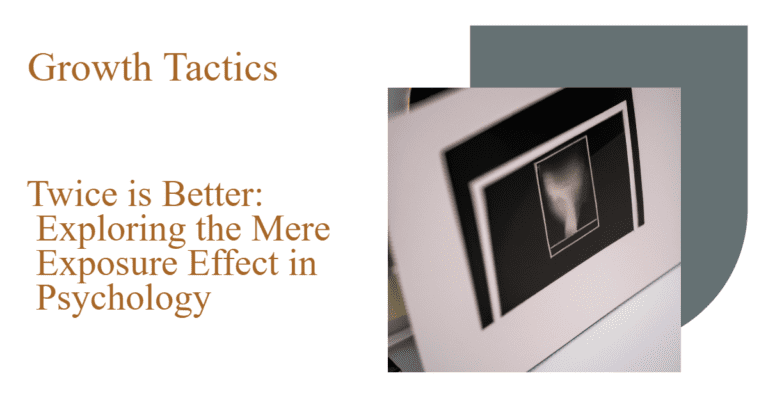 Twice is Better: The Mere Exposure Effect in Psychology