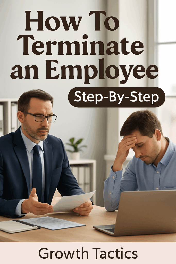 how to terminate an employee step by step pin
