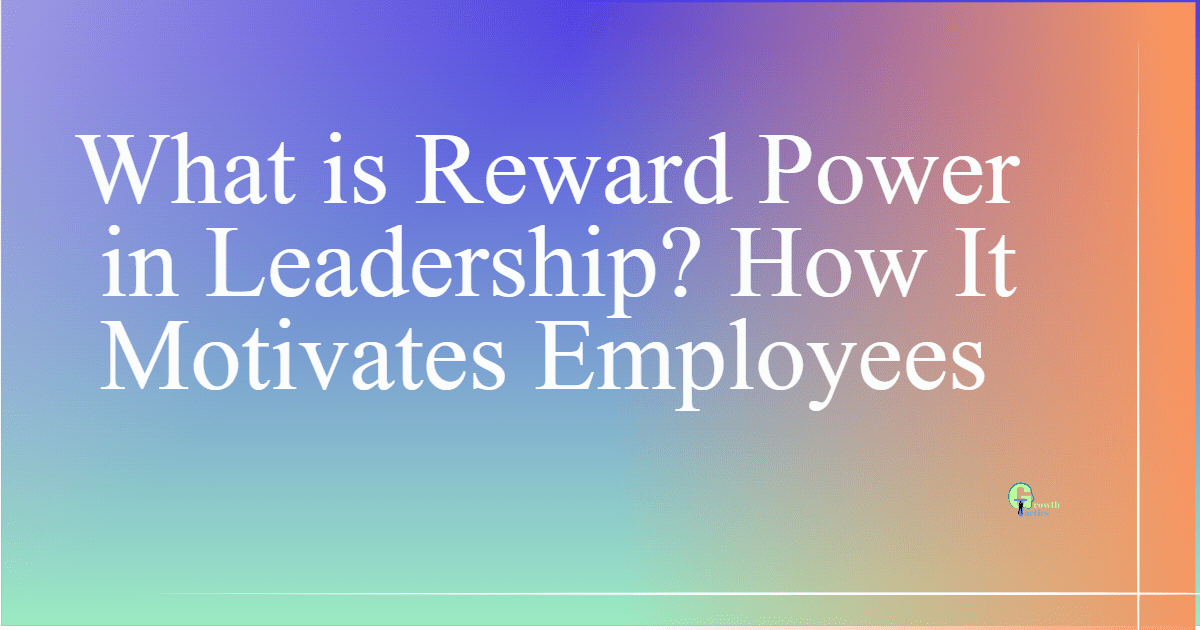 reward power