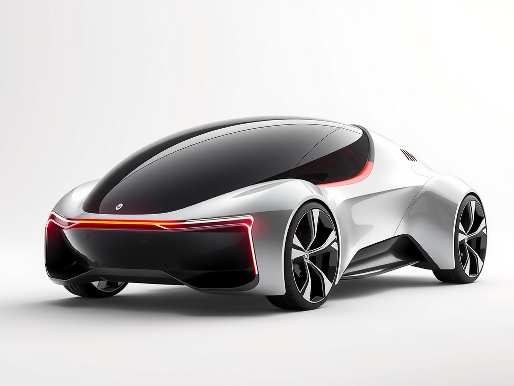 a innovative futuristic looking car