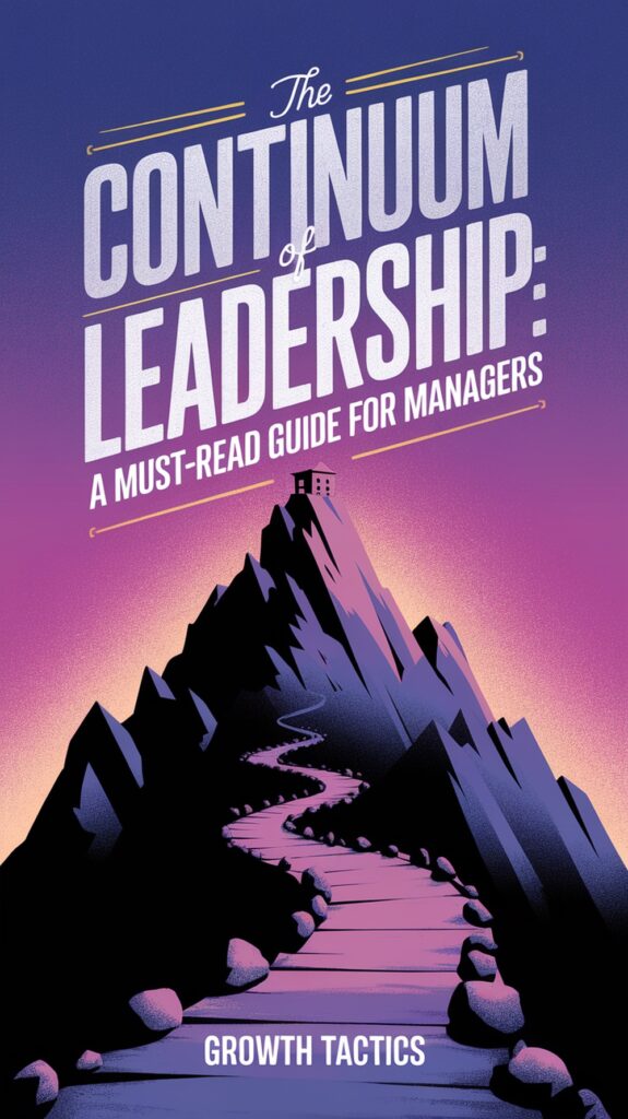 The Continuum Of Leadership pin