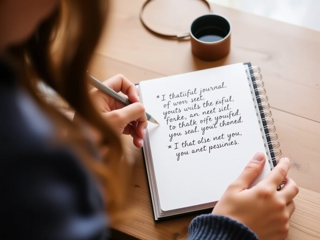 A person using mindfulness to help process emotions.