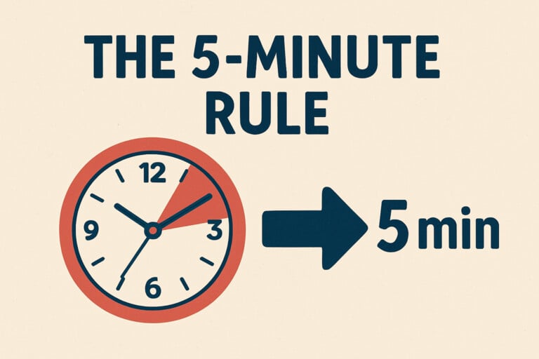 5 minute rule featured image