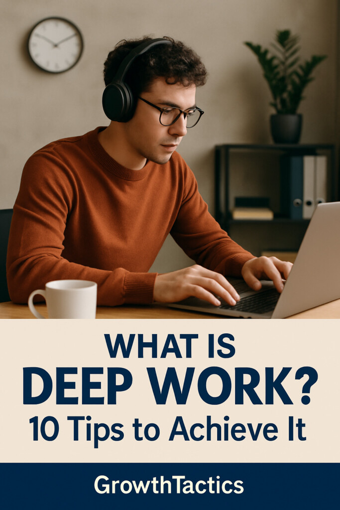 what is deep work pin